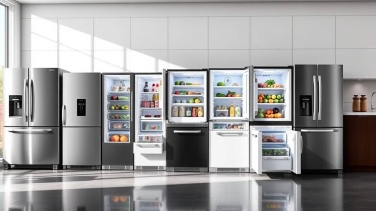 top bottom freezer choices