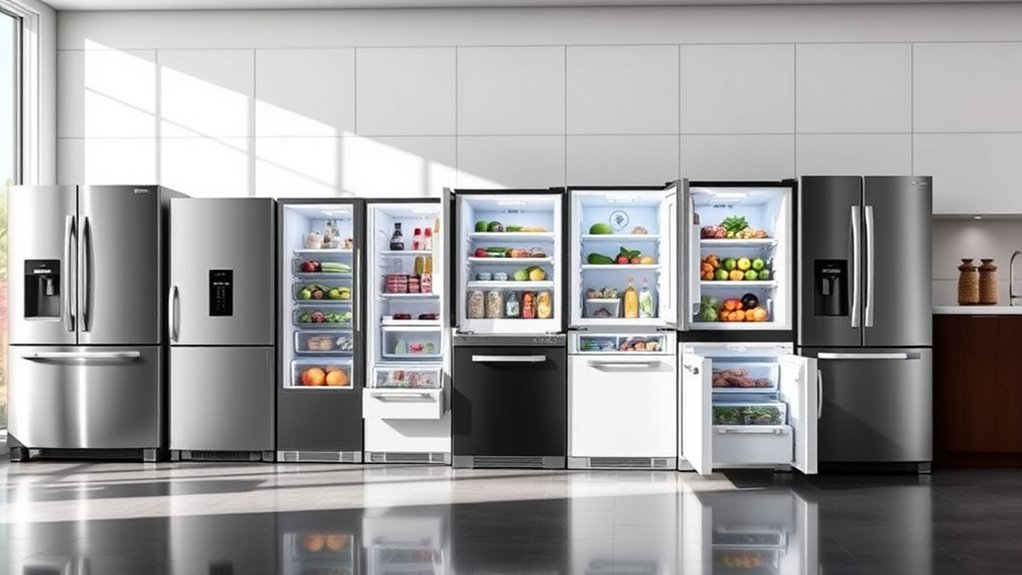 top bottom freezer choices