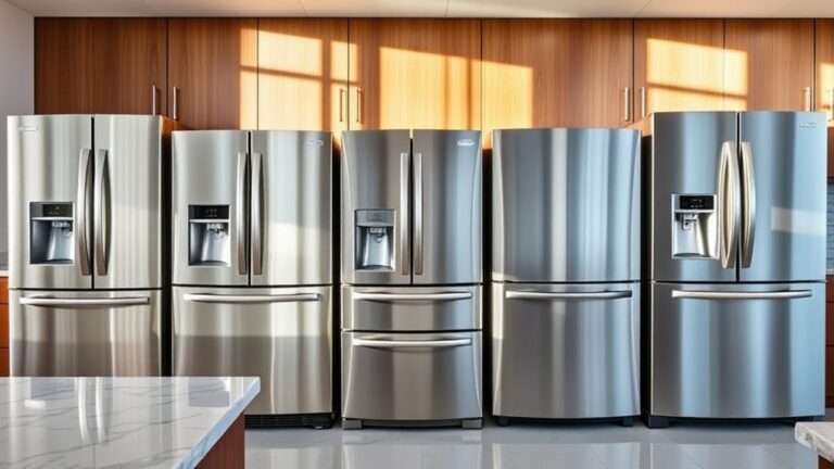 top bottom freezer refrigerators