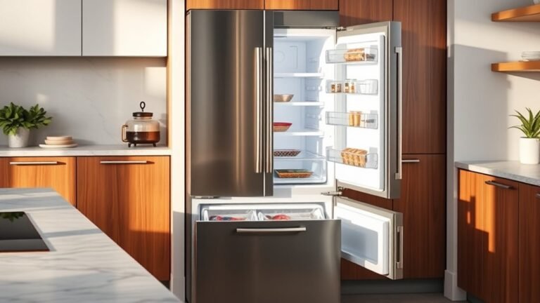 top bottom freezer refrigerators