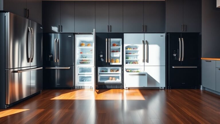 top bottom freezer refrigerators