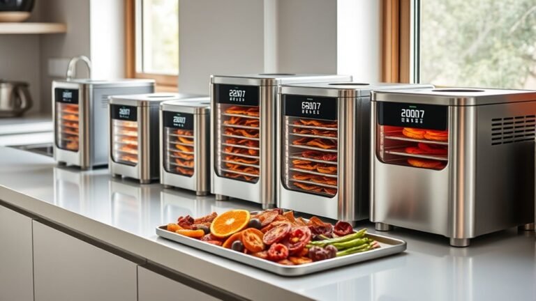 top dehydrator wattage choices