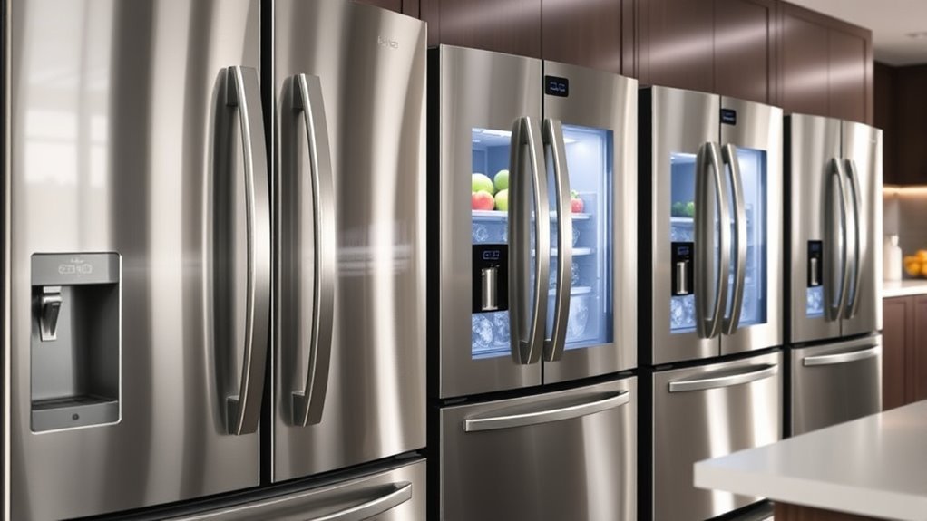 top dual ice maker refrigerators