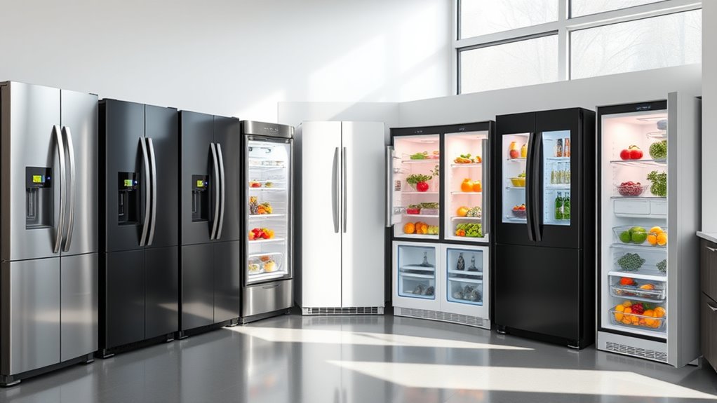 top food preserving refrigerators
