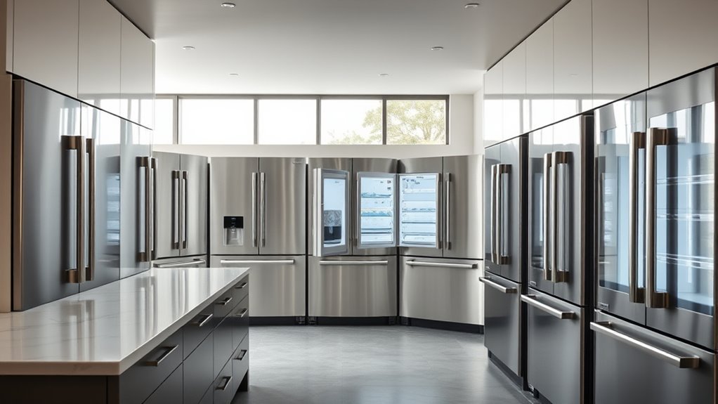 top french door fridges