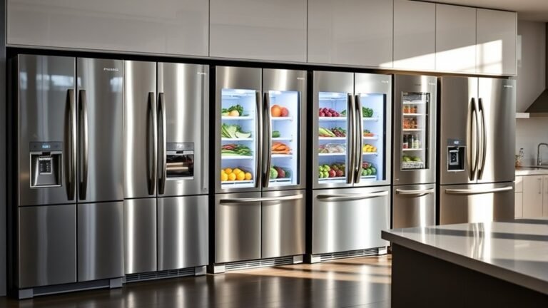 top french door fridges