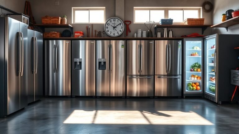 top garage ready fridge picks