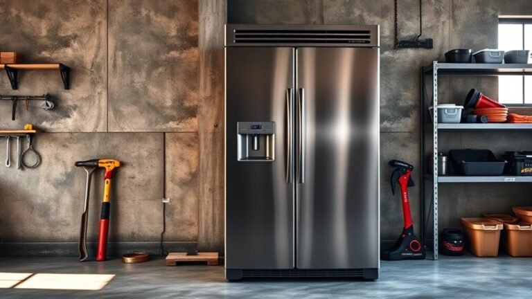 top garage refrigerator freezers
