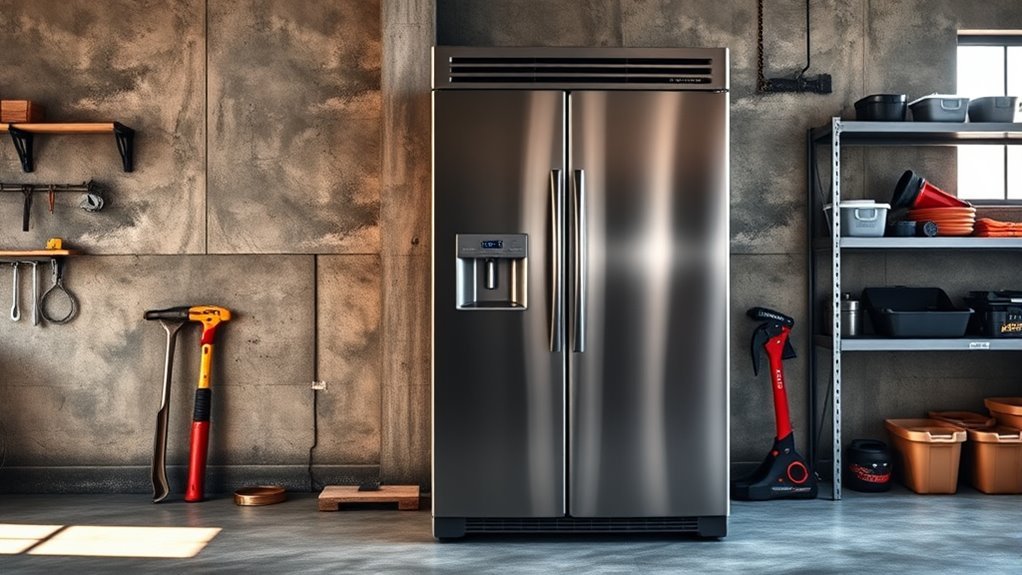 top garage refrigerator freezers