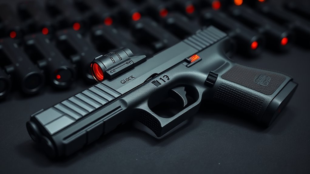 top glock 17 red dots