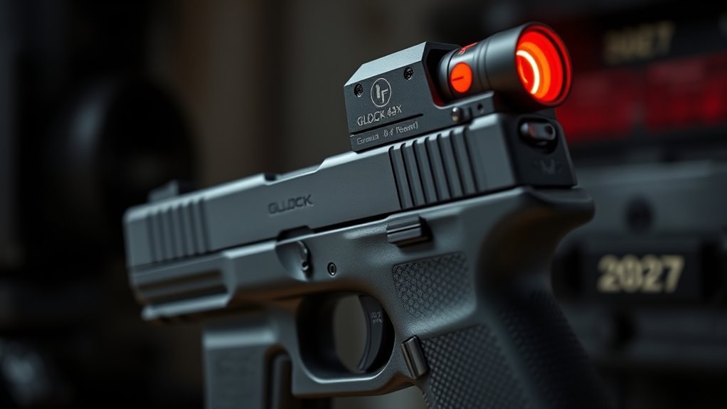 top glock 43x red dot sights