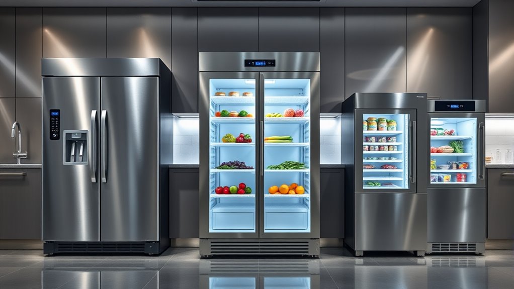 top home commercial refrigerators