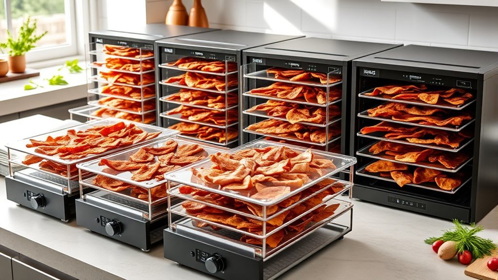 top large jerky dehydrators