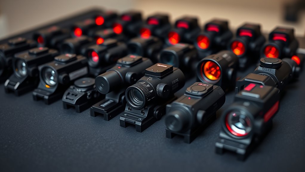 top laser red dot sights