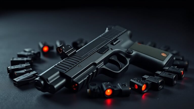top m17 red dot sights