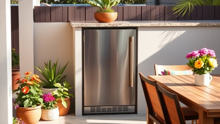 top outdoor fridge options
