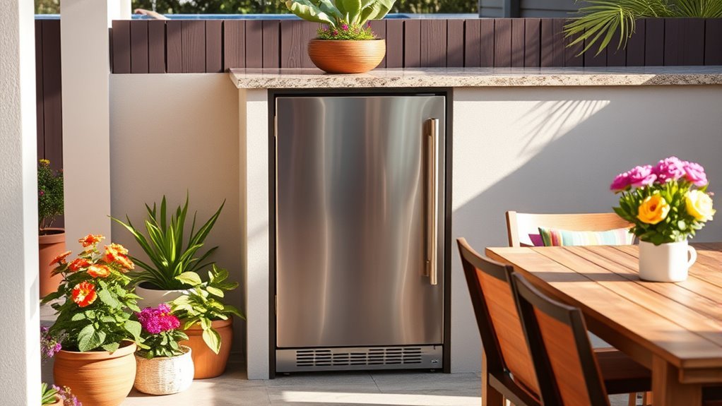 top outdoor fridge options