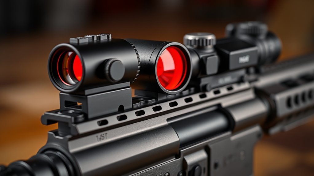 top picatinny red dot sights