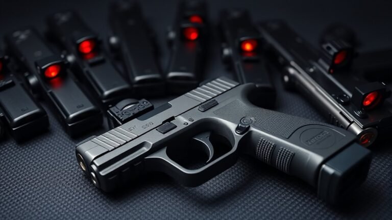 top pistol red dots