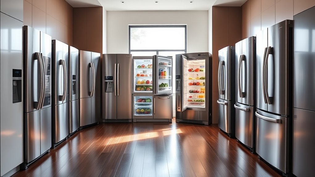 top rated counter depth fridges