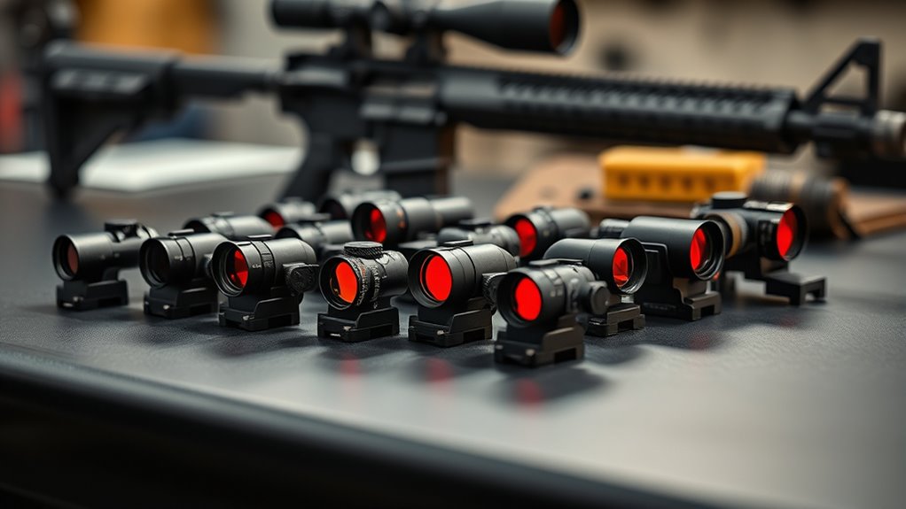 top red dot optics selection