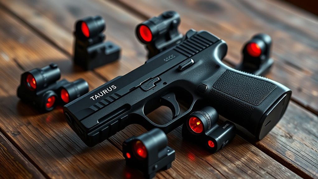top red dots for taurus g2c
