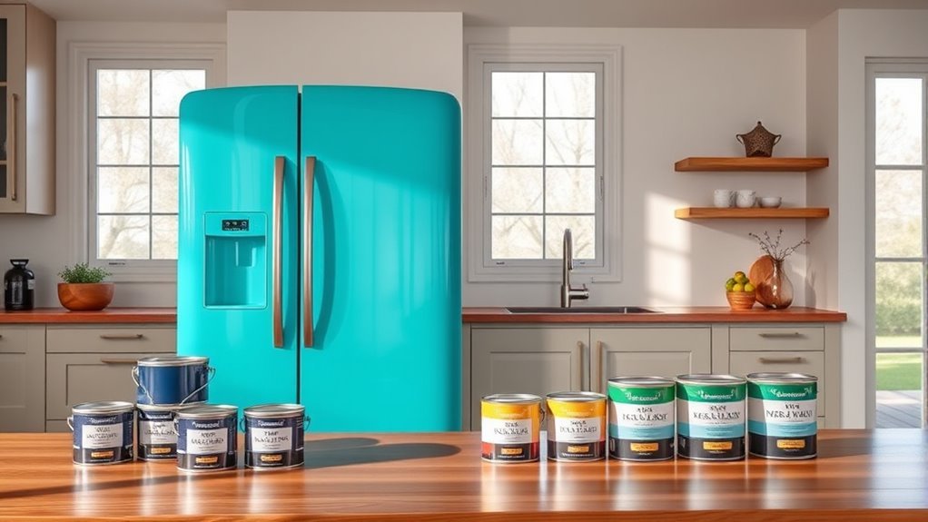 top refrigerator paint options