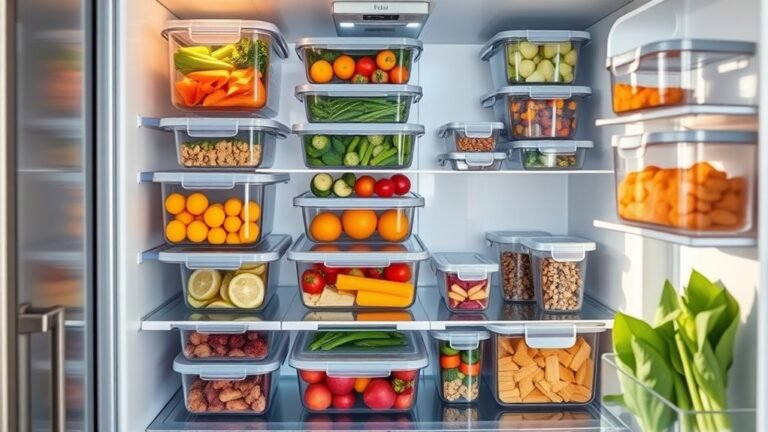 top refrigerator storage containers