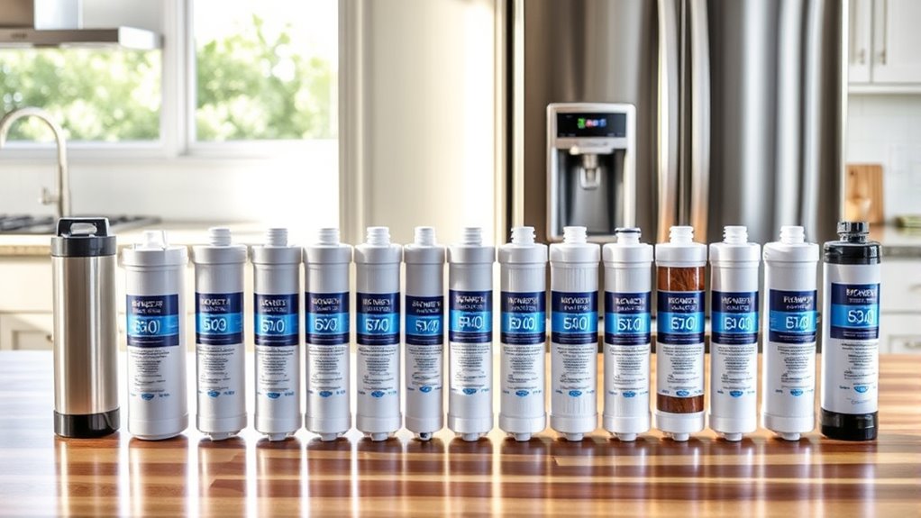 top refrigerator water filters