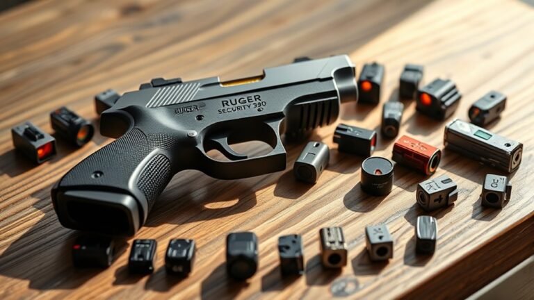top ruger security 380 sights