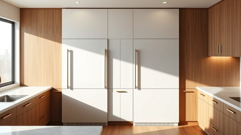 top seamless panel refrigerators