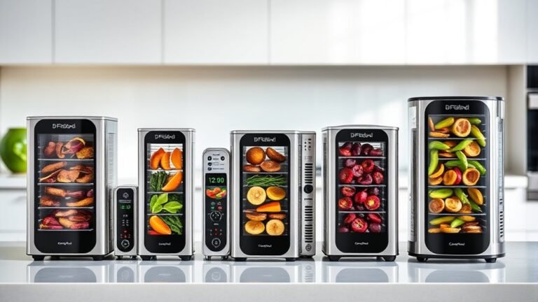 top space saving food dehydrators