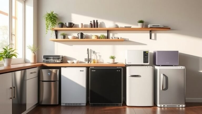 top space saving mini fridges