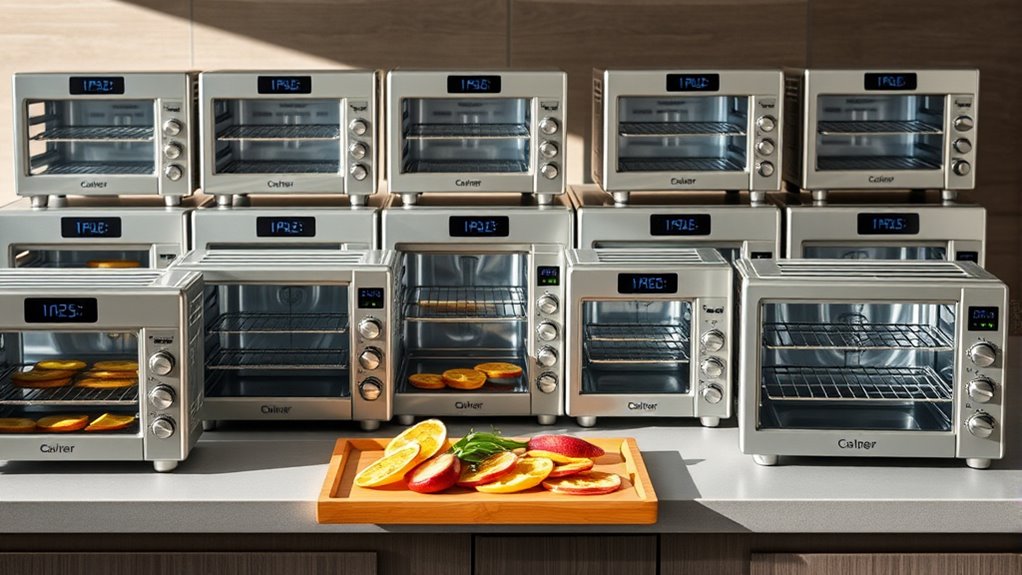 top toaster ovens with dehydrators