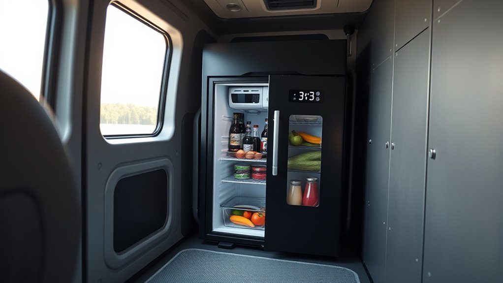 truck fridge size and durability