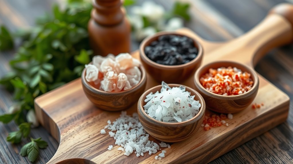 unique mineral rich flavorful salts