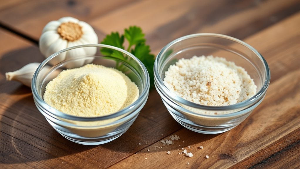 use garlic powder with salt