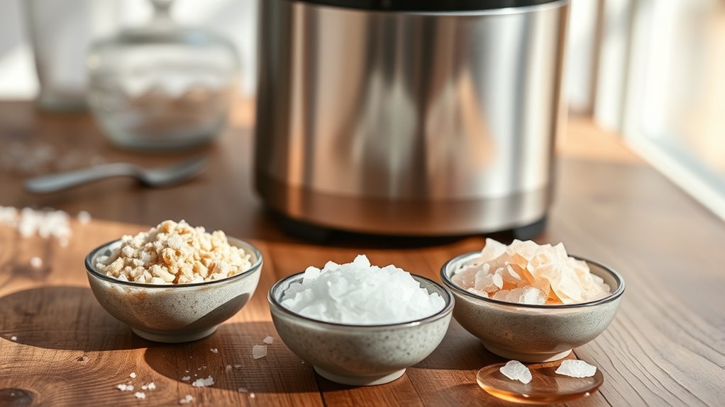 use rock salt for ice
