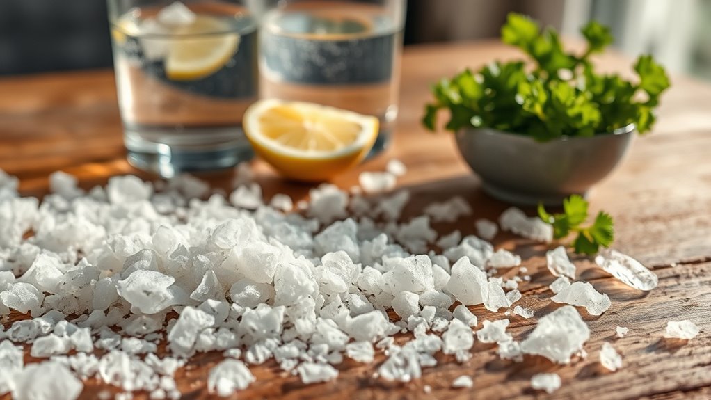 using rock salt effectively