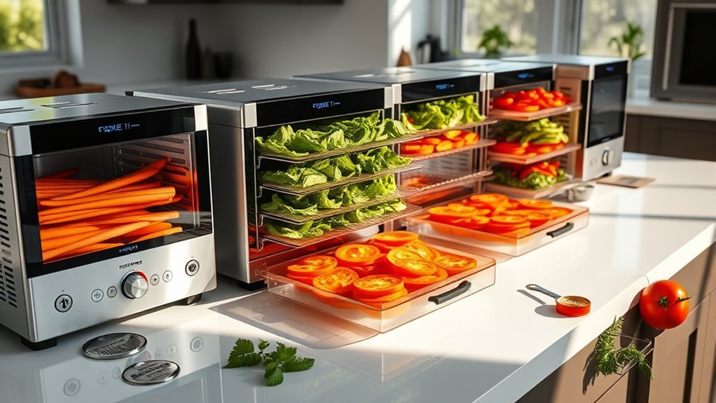 vegetable dehydrator features checklist