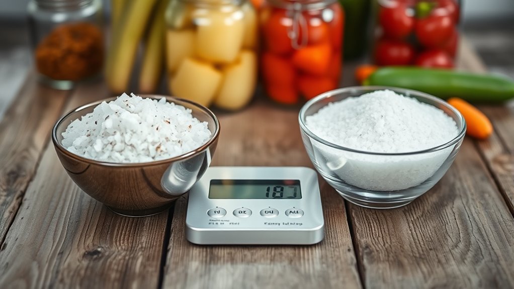 weigh kosher salt precisely