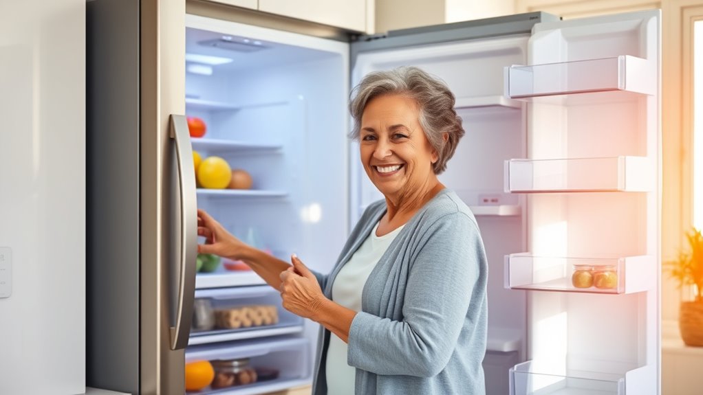 accessible efficient spacious refrigerator