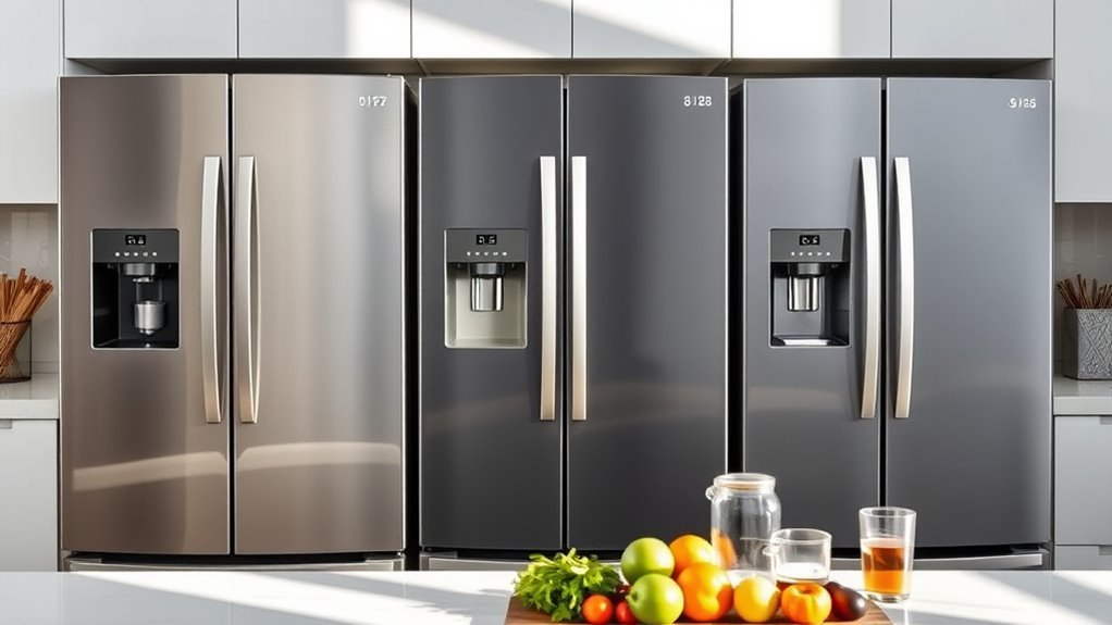 affordable 2027 side by side refrigerators