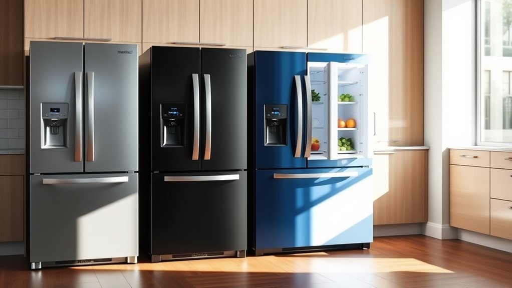 affordable double door refrigerators
