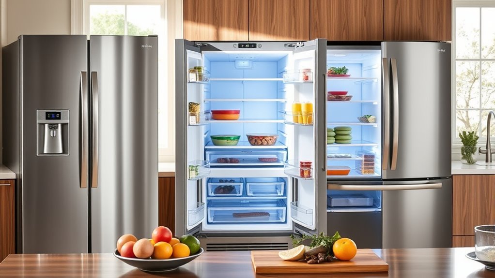 affordable efficient spacious refrigeration