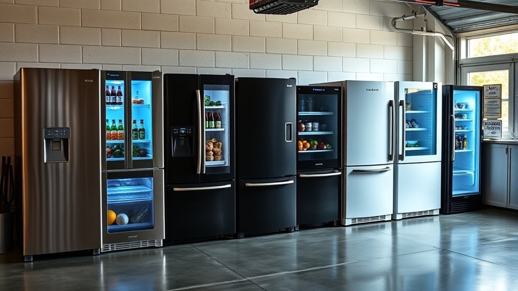 affordable garage refrigerators