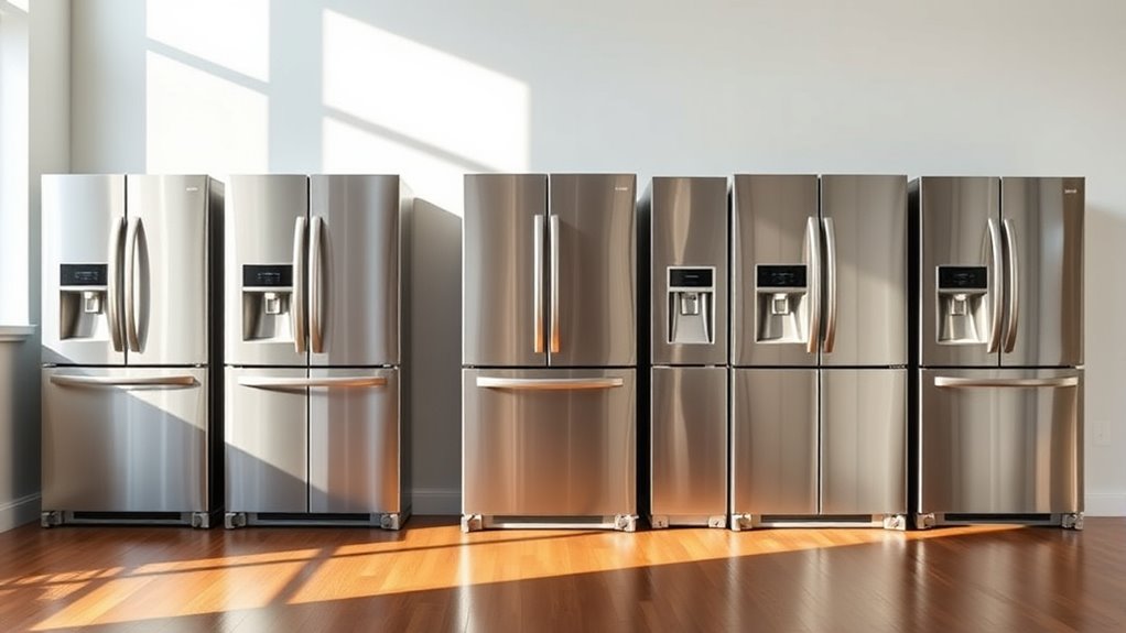 affordable side by side refrigerators