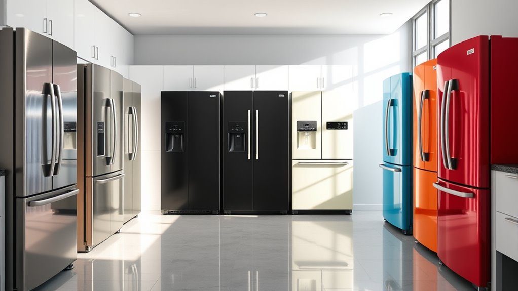 affordable stylish refrigerators