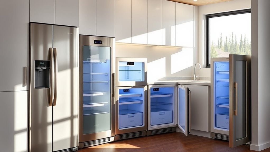 appliance size and features