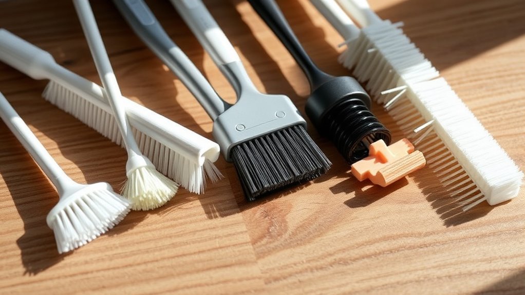 brush material comfort versatility